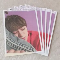 神山智洋 Wink up2020年9月号 添い寝風寝顔自撮り 切り抜き