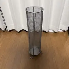 メッシュ アンブレラ スタンド 傘立て シルバー