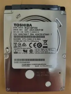 東芝 500GB HDD