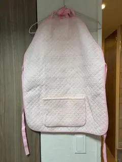 ペタペタエプロン エプロンシアター キルティング エプロン ピンク