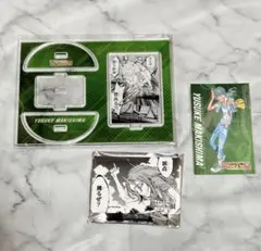 巻島 弱虫ペダル展 アクスタ 缶バッジ 1000円くじ 特典ステッカー