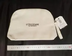 L'OCCITANE ポーチ⭐ホワイト