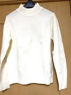 アトボス タートルネックニット 長袖 アイボリー