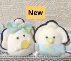つぶらな瞳のなまがき　れもん　むぎゅぬい　ぷちマスコット　全2種セットのサムネイル