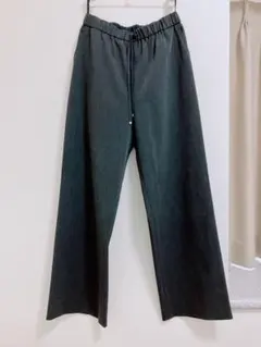 【美品】23区 【撥水加工/洗える】ドライ2WAYストレッチドロストワイドパンツ