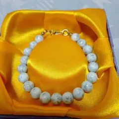 【色模様完璧揃い】ラリマーブレスレット