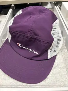 【値下げ】Champion 5パネル メッシュ キャップ パープル