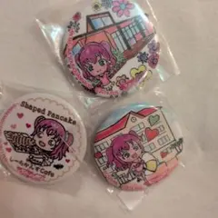 ラブライブ沼津町歩き黒澤ルビィ 缶バッジ3個セット