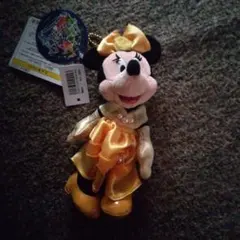 ディズニー・ミニーマウスチェーン付きぬいぐるみ