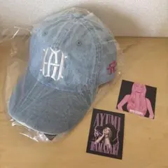 浜崎あゆみ 新品未開封品 MFC デニムキャップ 刺繍入り 水色 帽子 最安値 浜崎あゆみ 新品未開封 MFC デニムキャップ 刺繍入り 水色 帽子 即完売
