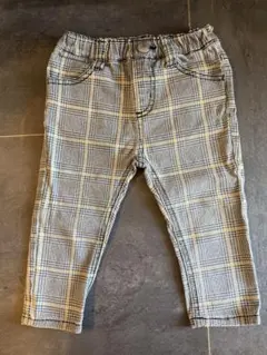 MikiHouse HOT BISCUITS パンツ 80サイズ チェック柄