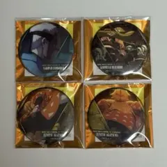 映画 鬼滅の刃 無限城編 ものがたる背中 缶バッジB 4点セット