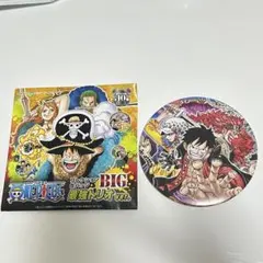 ワンピース コレクション缶バッジBIG ルフィ ももの助 ヤマト