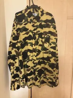 A BATHING APE カモフラージュシャツ Lサイズのサムネイル