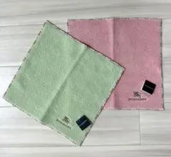 BURBERRY LONDON♡タオルハンカチ 2枚セット