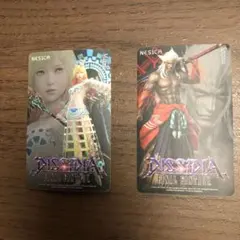 DISSIDIA FINAL FANTASY NESiCAカード2枚セット