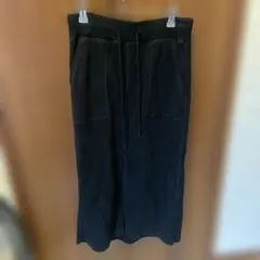 ワッフルタイトスカート　 黒　Mサイズ