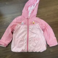 ミキハウス　アウター　ジャンパー　ピンク　リバーシブル