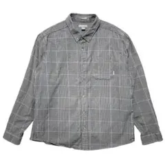 古着 エディーバウアー アウトドア コットン チェック柄 長袖シャツ BDシャツ