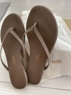 TKEES ビーチサンダル　ティキーズ　ベージュのサムネイル