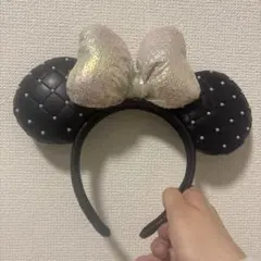 ミニーマウス風ヘアバンド