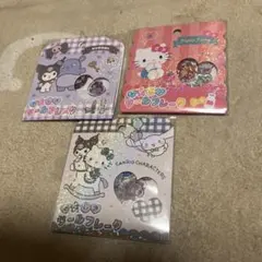 おはじきフレークシール 　クロミ　サンリオキャラクター　キティ　3セット