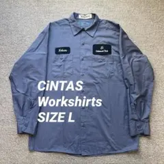 CINTAS ワークシャツ サックス Lサイズのサムネイル