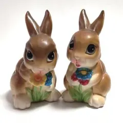 ディズニーグッズ ブックエンド 本立て とんすけ＆ミスバニー 美品