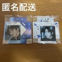 【匿名配送】TXTスビン ビジュアルスクエアフォトシール 2種