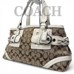 ♡美品♡COACH 10507 シグネチャー レザー トート Y2K コーチ - メルカリ
