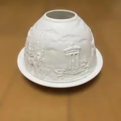 エジンバラ 陶器製ドーム型キャンドルホルダー