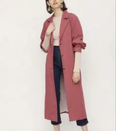 深田恭子着用　SLY トレンチコート ピンクのサムネイル