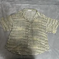 AS KNOW AS plus 柄シャツ