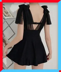 新品 バックシャンワンピース水着 体型カバー セクシー ママ水着 リゾート水着