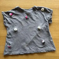 ZARA Baby girl 袖フリルトップス Tシャツ104cm ノースリーブのサムネイル