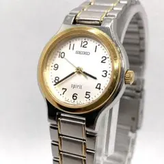 稼働品 SEIKO セイコー SPIRIT レディース 腕時計 新品電池