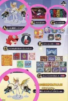 モンスターストライク 一番くじ 2026 A賞 ラストワン その他下位賞