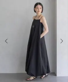 【未使用美品】AKTE カラーストラップキャミワンピ 美品 黒 未使用美品】AKTE カラーストラップキャミワンピ 美品 黒 - メルカリ