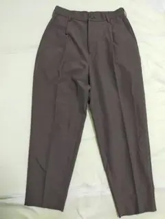 GU ドライワイドテーパードイージーアンクルパンツ S 321-339532