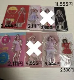 CUTIESTREET 佐野愛花 アクリルスタンドセット - メルカリ