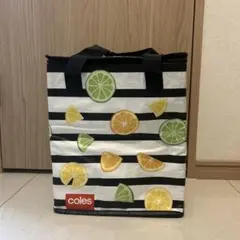 Coles 保冷バッグ エコバッグ フルーツ柄
