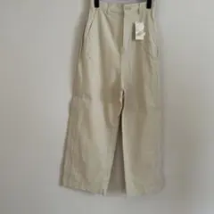 サマンサモスモスブルー　コーデュロイ サイドタックパンツ