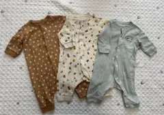 ベビー服 ロンパース ユニクロ 子供服 キッズパジャマ60cm