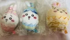 新品タグ付き そろそろイースターなマスコット　ちいかわ 3点セット