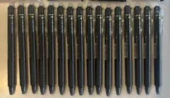 黒ボールペン 16本セット