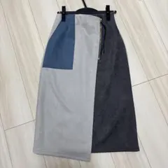 タイトスカート スエード風　ヤマダヤ