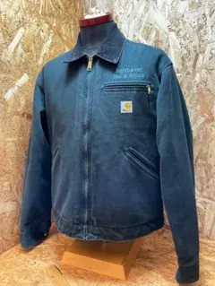 Carharttデトロイトジャケット J01BLK USA製 carhartt デトロイト ジャケット J01 黒 フェード