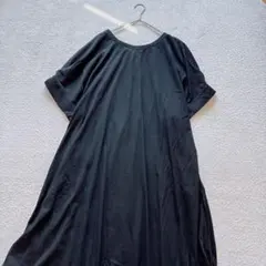 LAVEANGE ラビアンジェ　バックリボンワンピース 5L 黒 大きいサイズのサムネイル
