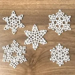 No.12 23a) 少量セット タティングレースモチーフ - メルカリ