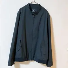 nano universe シアサッカーブルゾン 濃紺 Lドリズラー G9タイプ